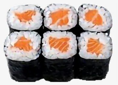 #sushi #png #nichememes #niche #nichepng #orange #food - Saki Maki, Transparent Png, Transparent PNG