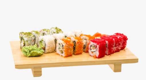 Sushi Plate Png - Plate Of Sushi Transparent, Png Download, Transparent PNG