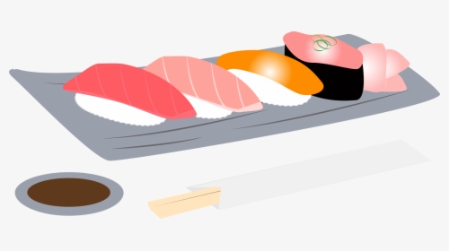 Sushi Assortment Clip Arts - Clipart Sushi Png, Transparent Png, Transparent PNG