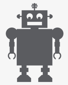 Chalkboard Robot - Krijtbord Robot, HD Png Download, Transparent PNG