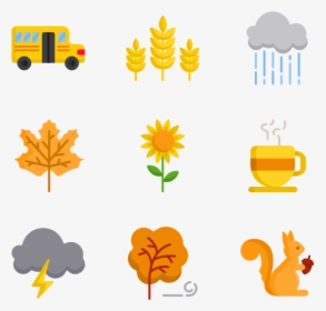 Fall Icon Png - Autumn Icon Transparent, Png Download, Transparent PNG