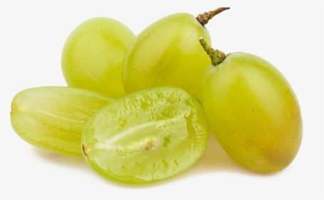 Green Grapes Transparent Png - Seedless Grapes Cut Open, Png Download, Transparent PNG