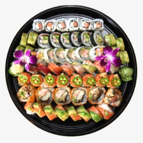 Sushi Platter Png - Sushi Tray In Png, Transparent Png, Transparent PNG