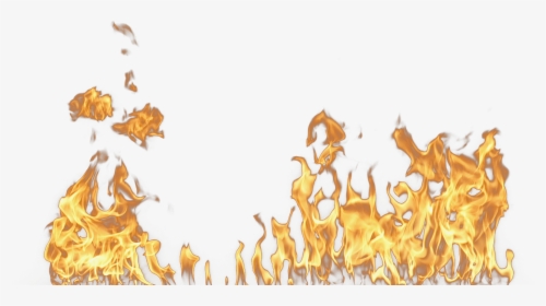 High Flames Wall Fire Min - Transparent Background Fire Free Png, Png Download, Transparent PNG