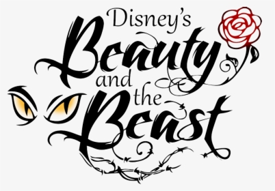 Beauty And The Beast - Beauty And The Beast Logo Drawing, HD Png Download, Transparent PNG