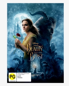 Beauty And The Beast Live Action Enz29880 2d Packshot - Beauty And The Beast 2017 Blu Ray, HD Png Download, Transparent PNG
