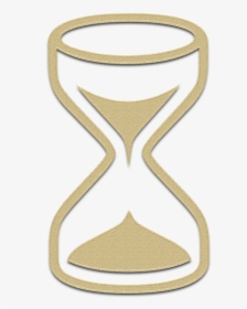 Hourglass, Clock, Icon, Sand, Gold, Element, Glass - Transparent Background Sand Clock Png, Png Download, Transparent PNG