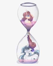 Cracked Drawing Hourglass - Hourglass Oc, HD Png Download, Transparent PNG