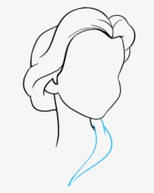 How To Draw Belle From Beauty And The Beast - Belle To Draw From Beauty, HD Png Download, Transparent PNG