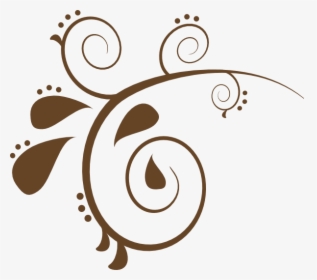 Brown Swirl Clipart, HD Png Download, Transparent PNG