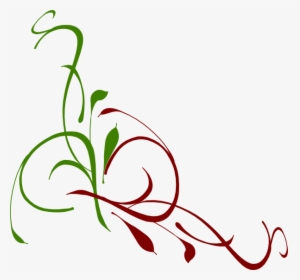 Floral Swirl Svg Clip Arts - Burgundy Swirl, HD Png Download, Transparent PNG