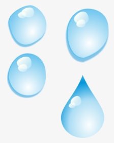 Water Drops - Comic Tear, HD Png Download, Transparent PNG