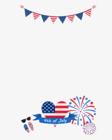 Fourth Of July Snapchat Filter, HD Png Download, Transparent PNG