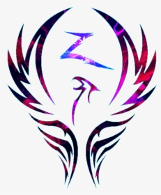 Transparent Phoenix From Ashes Clipart - Tribal Rising Phoenix Tattoo, HD Png Download, Transparent PNG