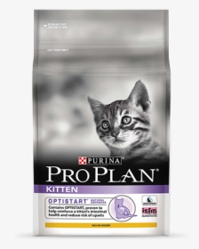 Kitten With Optistart Kitten Food - Pro Plan Kitten Chicken, HD Png Download, Transparent PNG