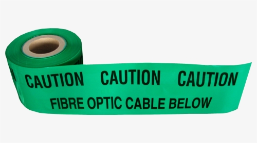 Caution Fibre Optic Cable Below Tape 365m X 150mm - Label, HD Png Download, Transparent PNG