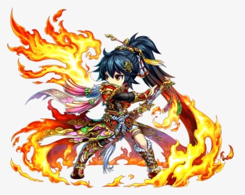 Thumb Image - Brave Frontier Blazing Phoenix Feng, HD Png Download, Transparent PNG
