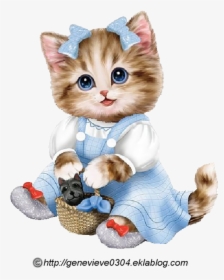 Kitten Cat Art Figurine Painting - Diamond Painting Cute Cat Couple, HD Png Download, Transparent PNG