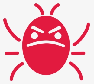 Bug, Computer, Icon, Sad, Spider - Computer Bug Icon, HD Png Download, Transparent PNG