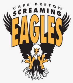 Cape Breton Screaming Eagles Logo - Cape Breton Screaming Eagles Goal Horn, HD Png Download, Transparent PNG