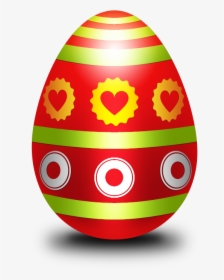 Easter Bunny Easter Egg Egg Hunt - Transparent Easter Egg Animated, HD Png Download, Transparent PNG