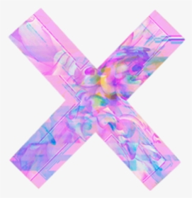 Хрест Глитч Розовый Арт Glitch Art Pink Cross - Theme Dividers X, HD Png Download, Transparent PNG