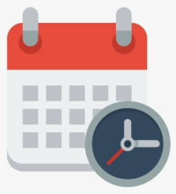 Calendar Clock Icon - Date N Time Icon, HD Png Download, Transparent PNG