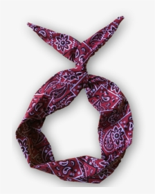 Image Of Red Bandana Print Wire Headband - Motif, HD Png Download, Transparent PNG