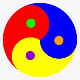 Yin Yang Triality Color Theory, HD Png Download, Transparent PNG