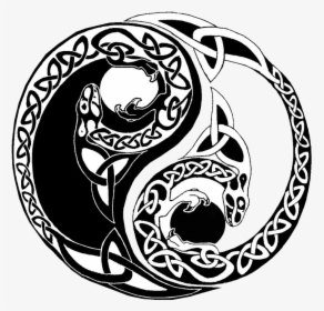 Yin-yang Tattoos - Yin Yang Celtic Knot, HD Png Download , Transparent Png  Image - PNGitem