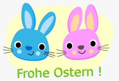 Rabbit Happy Easter - Happy Easter Rabbit, HD Png Download, Transparent PNG
