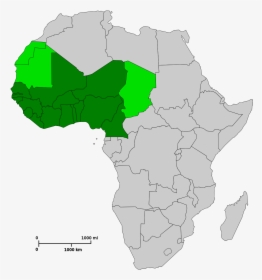 West Africa Map Svg, HD Png Download, Transparent PNG