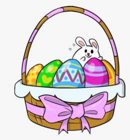 Religious Easter Clipart At - Egg Basket Easter Animation, HD Png Download, Transparent PNG