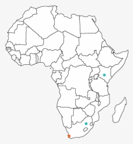 Africa - Sub Saharan Africa Outline, HD Png Download, Transparent PNG