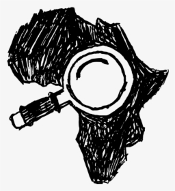 Africa Magnifying Glass, HD Png Download, Transparent PNG