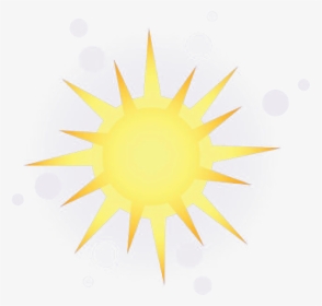 Hand Painted Yellow Sunshine Png Download - Sol Simbolo, Transparent Png, Transparent PNG