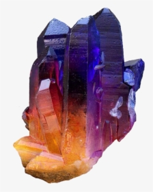 Orange And Purple Crystal Transparent Png Image - Orange And Purple Crystal, Png Download, Transparent PNG