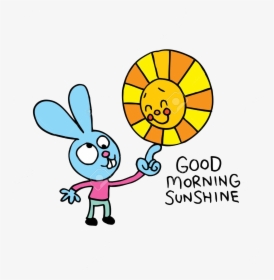 Good Morning Clipart Sunshine Smile Free On Transparent - Cartoon, HD Png Download, Transparent PNG