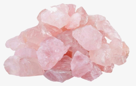 200g Natural Raw Pink Rose Quartz Crystal - Rose Quartz Transparent, HD Png Download, Transparent PNG