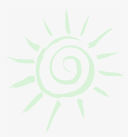 Sun Sunshine Green Clipart - Clip Art, HD Png Download, Transparent PNG