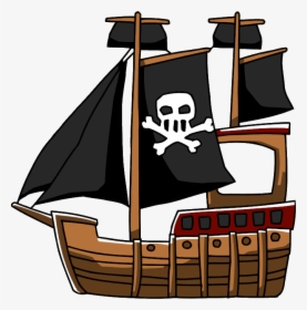 Pirate Ship Png - Pirate Ship Transparent Png, Png Download, Transparent PNG
