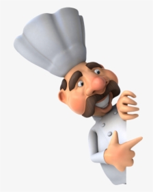 Cocinero Png , Png Download - Cartoon Chef Transparent Background, Png Download, Transparent PNG
