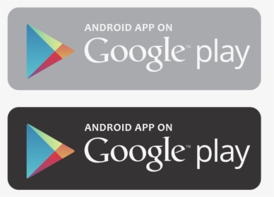 Android App On Google Play Vector - App Store And Google Play Transparent Png, Png Download, Transparent PNG