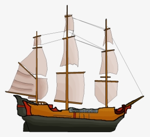 Pirate Ship Png, Transparent Png, Transparent PNG