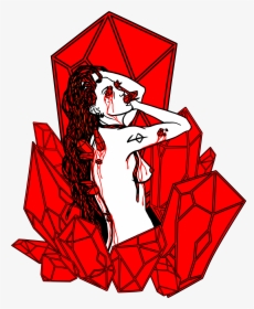 Crystal - Crystals Drawing, HD Png Download, Transparent PNG