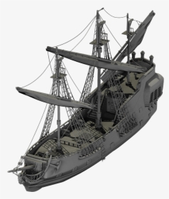 Download Sailing Ship 3d Model, HD Png Download, Transparent PNG