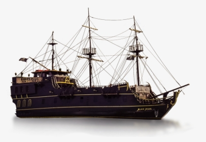 Black Pearl Ship Side View, HD Png Download, Transparent PNG