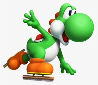 Download Yoshi Transparent Png - Mario And Sonic At The Olympic Games Yoshi Voice, Png Download, Transparent PNG