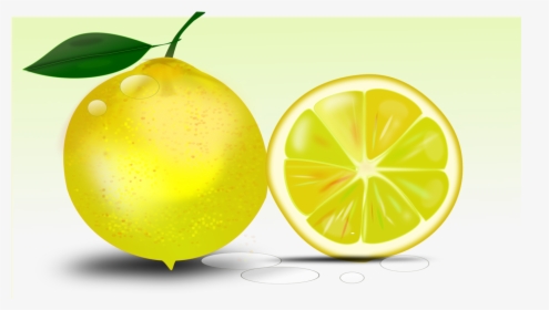 Superfood,lemon Lime,persian Lime - Limon Dibujo A Color, HD Png Download, Transparent PNG