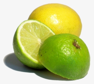 Transparent Lemon Juice Clipart - Green And Yellow Lemons, HD Png Download, Transparent PNG